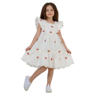 Платье DMB 0038 красный принт 01